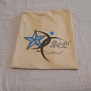 Collectible Vintage Souvenir "Dallas Dance Festival" UCWDC Event T-shirt (XL)